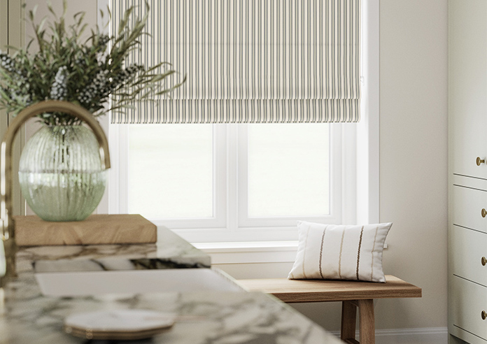 The British Stripe Co. Mary, Polzeath No.1 - Roman Blind - Image 5